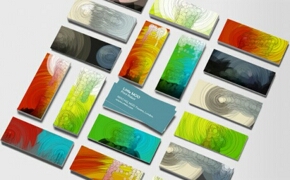 Business cards ideas - a pile of business cards