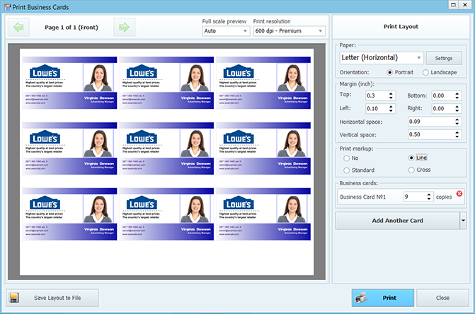 Print your ID photo card