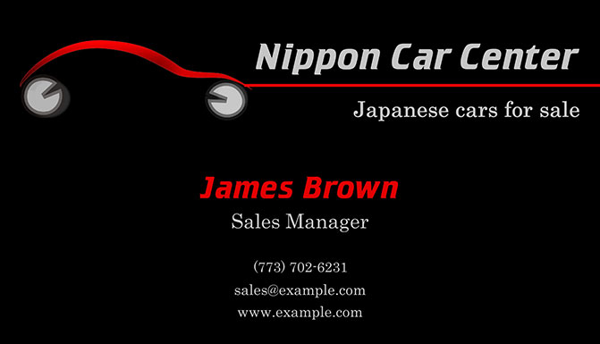 Car Dealer Business Cards | Best-Selling Card Designs